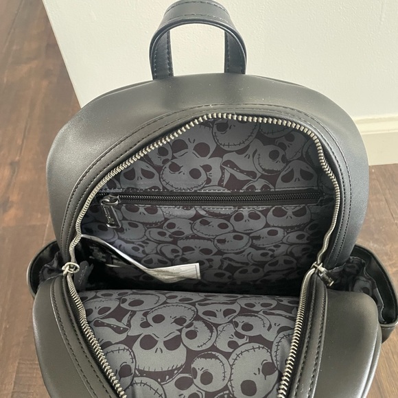 Disney Tim Burton Nightmare Before Christmas Jack Sally Backpack NWT HALLOWEEN - Picture 6 of 6